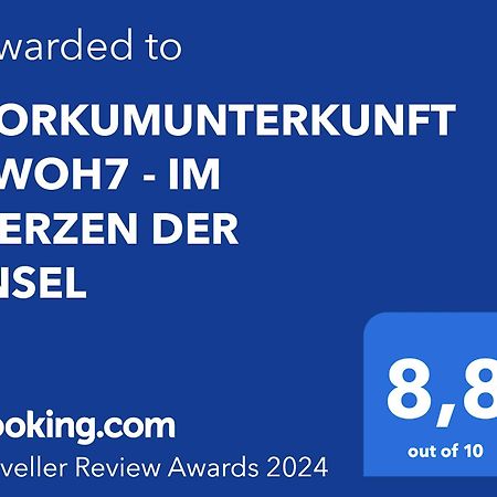 Borkumunterkunft - Woh7 - Im Herzen Der Insel ภายนอก รูปภาพ
